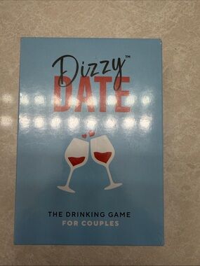 Dizzy DateThe Drinking Game for Couples.  New and sealed.  Fun couple card game!